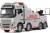 Tamiya 47528 - Rc Volvo Fh16 750 8X4 Tow Truck Silver - 1 14
