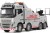 Tamiya 47528 - Rc Volvo Fh16 750 8X4 Tow Truck Silver - 1 14