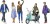 Tamiya - Campus Friends Set 2 - Model Figurer - 1 24 - 24356