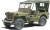 Italeri - Willys Jeep Bil Byggesæt - 1 24 - 3635
