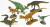 Tamiya 28501 - Fukuiraptor Dinosaur Modelbyggesæt I Plast - 1 35