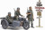 Tamiya - Ks600 Motorcycle Sidecar Byggesæt - 1 35 - 35384