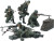 Tamiya - Military Miniatures German Machine Gun Team - Model Figurer - 1 35