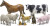 Tamiya - Livestock Set Ii - Dyrefigurer - 1 35 - 35385
