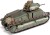 Tamiya - Somua S35 Model Tank Byggesæt - 1 35 - 35344