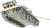 Tamiya - T-55A Russisk Model Tank Byggesæt - 1 35 - 35257
