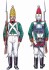 Italeri 6006 - Russian Grenadiers Napoleonic Wars Soldater - 1 72