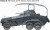 Italeri 97032 - Sd Kfz 232 6 Rad Model Bil Byggesæt - 1 72