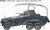 Italeri 97032 - Sd Kfz 232 6 Rad Model Bil Byggesæt - 1 72