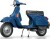 Italeri - Vespa Px 125150 1978 Model Byggesæt - 1 9 - 4645
