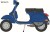 Italeri - Vespa Px 125150 1978 Model Byggesæt - 1 9 - 4645