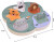 Small Foot - 3D Baby Knoppuslespil Med Dyrelyde - Safari - Træ