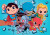 Clementoni Puslespil - Dc Super Friends - Super Color - 2 Stk Med 60