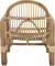 Bloomingville - Baal Loungestol - Natur - Rattan Flet