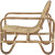Bloomingville - Baal Loungestol - Natur - Rattan Flet