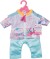 Babyborn Dukketøj - Casual Outfit - Turkis - 43 Cm