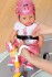 Babyborn - Trehjulet Cykel - Pink