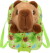 Baby Paws - Interaktiv Capybara Bamse Med Lyd - W4 - 24 Cm