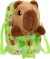 Baby Paws - Interaktiv Capybara Bamse Med Lyd - W4 - 24 Cm