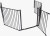 Babydan - Flex Stepfree Xxl Safety Gate - Black - Xxl