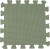 Babydan - Skumgulv - Soft Green - 90 X 90 Cm