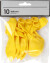 Gule Balloner - Runde - 10 Stk