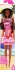 Barbie - Basic Dukke - Sort Hår Og Pink Kjole - Mattel Hrh08