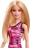Barbie - Basic Dukke - Blond - Pink Kjole - Mattel Hrh07