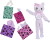 Barbie Jjp64 - Cutie Reveal Kitten Dukke - Sweet Bows - Mattel