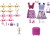 Barbie - Deluxe Style Dukkeskab - Mattel Jjp01