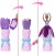 Barbie Jmf58 - Petal Pop - Flower Reveal Dukke - Lilla Marguerit
