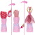 Barbie Jmf59 - Petal Pop - Flower Reveal Dukke - Rød Rose