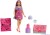 Barbie - Party Unboxed - Lyserød Curvy Dukke - 10 Overraskelser