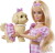 Barbie - Twinning Looks - Dukke Og Hund - Sløjfer