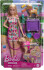 Barbie - Walk And Wheel Kæledyr Dukke Legesæt