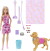 Barbie Jjb46 - Walk Potty Pup Malibu Dukke - Family Friends