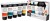 Liquitex - Akrylmaling Sæt - 5 Farver - 75 Ml