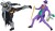 Batman Figurer - Batman Adventures Vs The Joker - 30 Cm