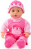 Bayer - Babydukke Med Lyd Og Bevægelse - First Words - Pink - 38 Cm