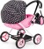 Bayer - Dukkebarnevogn Cosy - Sortpink