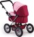 Bayer - Dukkevogn - Trendy Dukke Barnevogn - Rød Pink