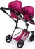 Bayer - Tvillinge Klapvogn - Neo - Pink