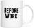 Glas Og Krus Sæt - Before Work After Work - Thumbsup