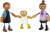 Dukker Til Dukkehus - Familie Med Baby - Træ - 8 Stk - Small Foot