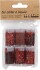 Bio-Glimmer Pailletter - Rød - 6X7Ml