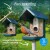 Birdbuddy - Smart Bird Feeder 20 Blå Med Solpaneler - Ai Artgenkendelser