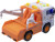 Kranbil Legetøj Til Børn - Med Lys Og Lyd - Friktionsmotor
