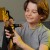 Black Adam Figur Med Lyde - Power Punch - 30 Cm