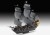 Revell - Pirates Of The Caribbean - Black Pearl Skib Byggesæt - 1 150 -