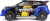 Blackzon - Vyper Rx Turbo 4Wd 2S Rc Car - Blå Orange - 1 16 - 540284